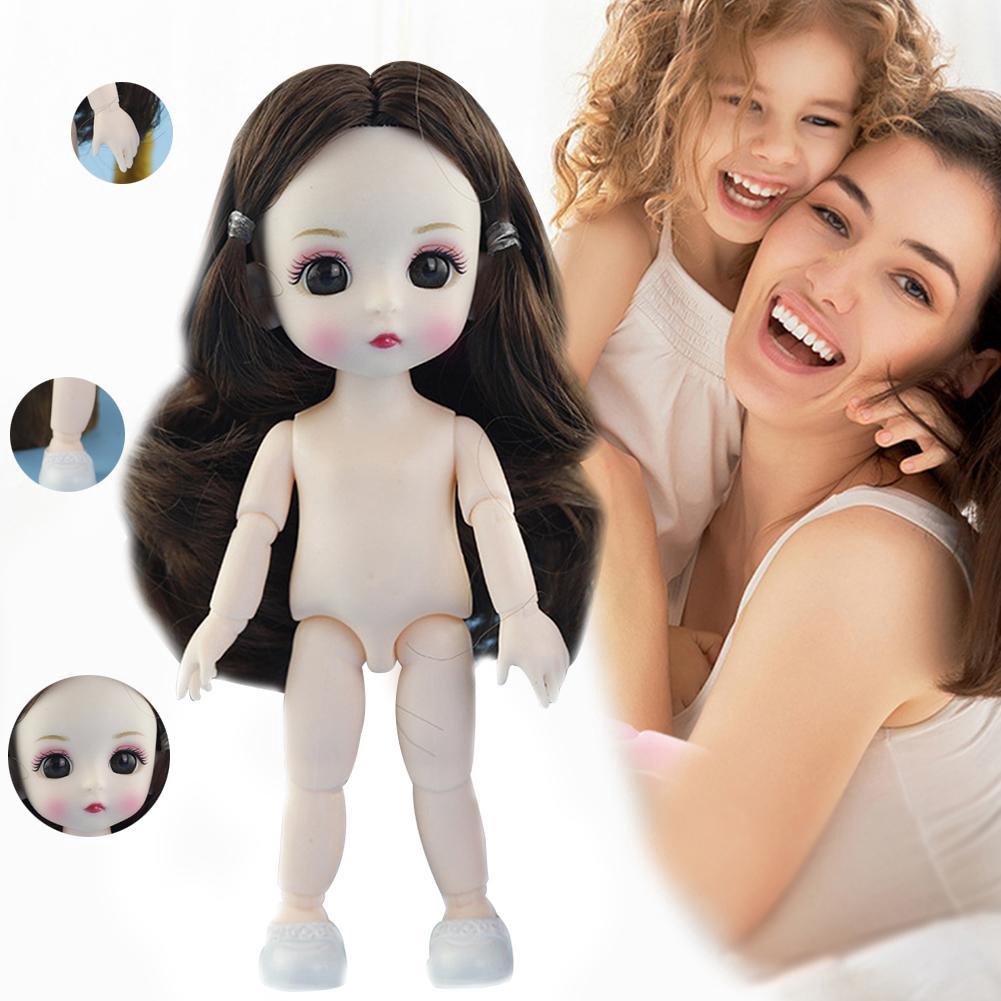 Búp Bê Đồ Chơi 13 Khớp 16cm Động Tỷ 1/8 Cử Lệ P0T5