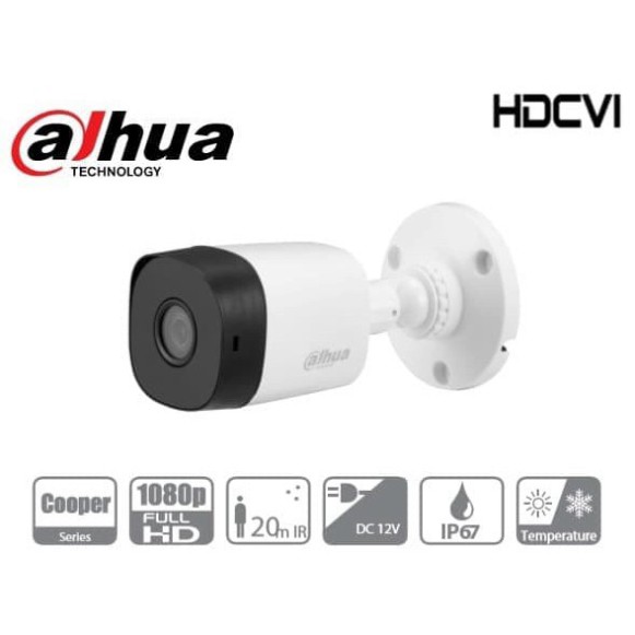 Camera Dahua DH-HAC-B1A21P 2M 1080P Full HD - Bảo hành chính hãng 2 năm