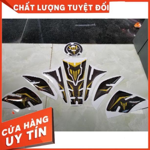 Full bộ tem dán nắp xăng,Tem xương cá, chống trược bao đẹp cho mt15 mt3 mt07 m09 hoặc bất cứ xe nào 