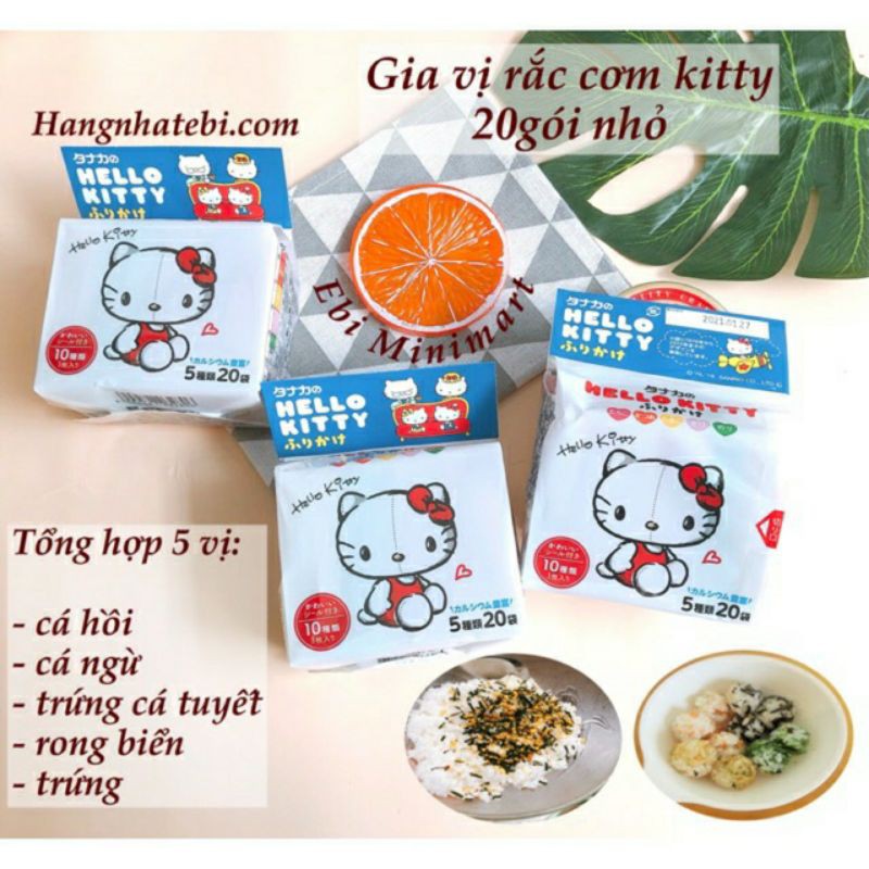 Rắc cơm Hello Kitty 20 gói