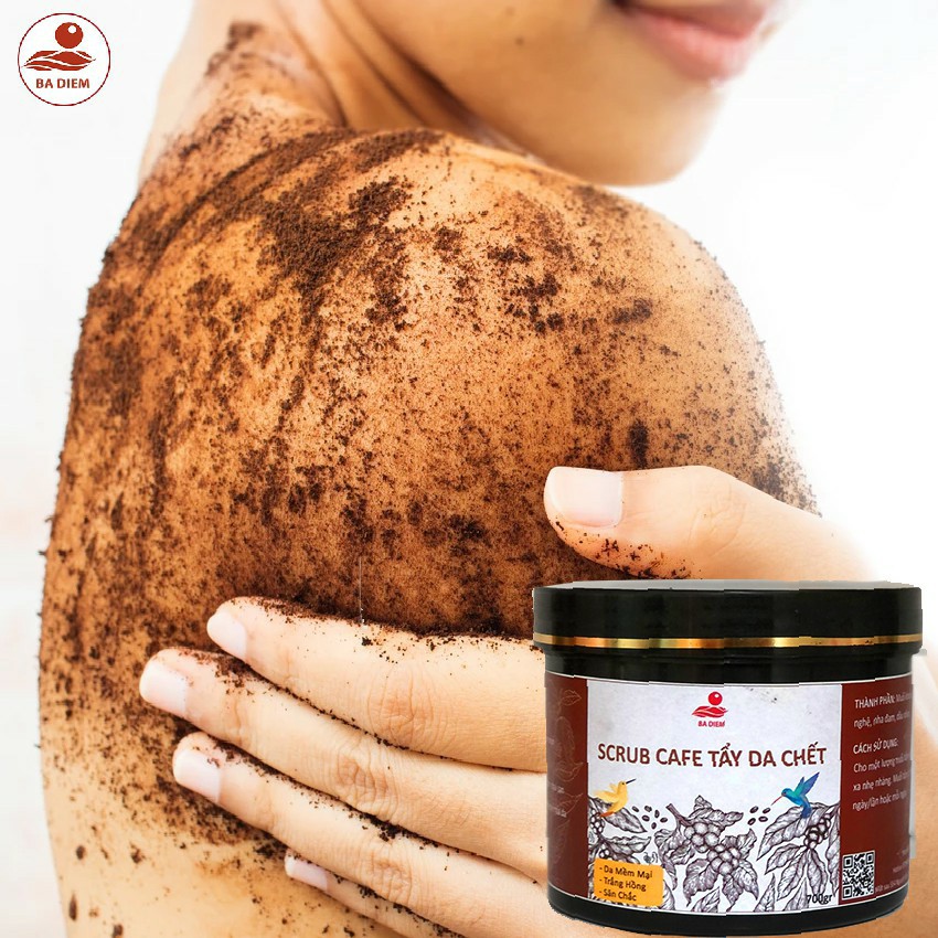 Tẩy Da Chết Body Toàn Thân Muối Tắm Cà Phê 700gr | Muối Cafe Body Scrub HandMade