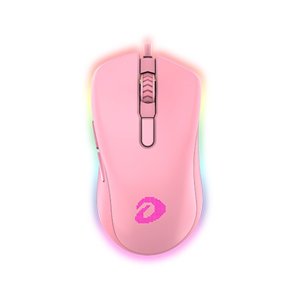 Chuột Dare-U EM908 Queen Pink RGB Gaming  BH 24 tháng.