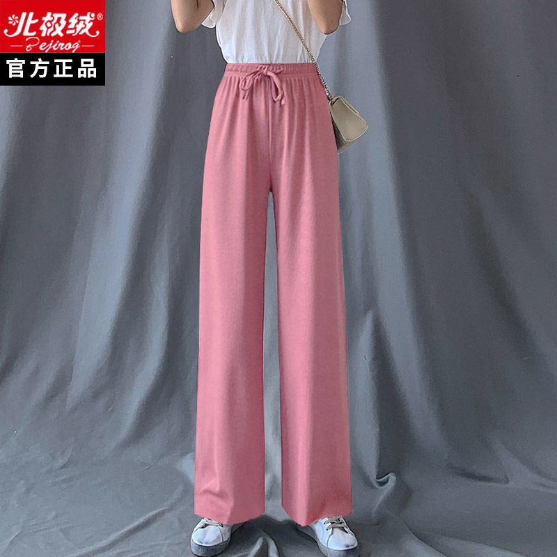 Quần Lụa Lưng Cao Ống Rộng Thời Trang Hè 2021 Cho Nữ | BigBuy360 - bigbuy360.vn