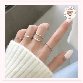 Set nhẫn 5 món siêu xinh