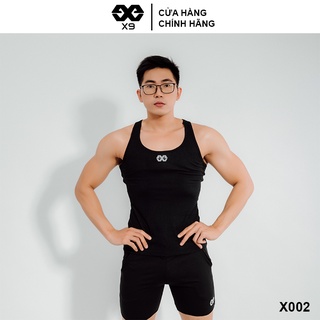 Áo Ba Lỗ Tanktop Thể Thao Nam - LocalBrand X9 - Tập Gym Chạy Bộ Yoga - X002