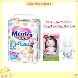Combo 3 Tã Dán Merries M64 (Cho Bé 6 - 11 Kg)