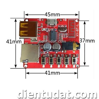 Mạch Giải Mã Âm Thanh Bluetooth 4.1 USB TF