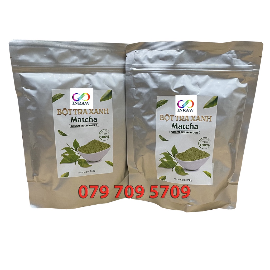 Bột trà xanh matcha nguyên chất  túi 250g/100g/50g