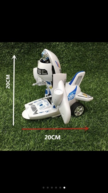 Máy Bay Biến Hình Robot Chạy Bin