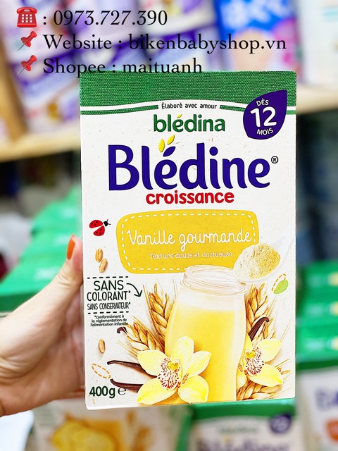 BỘT LẮC SỮA BLEDINA MẪU MỚI 2020 DẠNG GÓI 250- 400GR DATE 2022