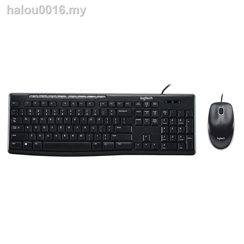 ✈Bộ bàn phím và chuột Logitech MK200 có dây USB K200