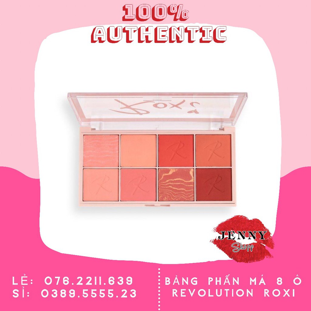 Bảng Phấn Má 8 Ô Revolution Roxi Blush Burst Palette