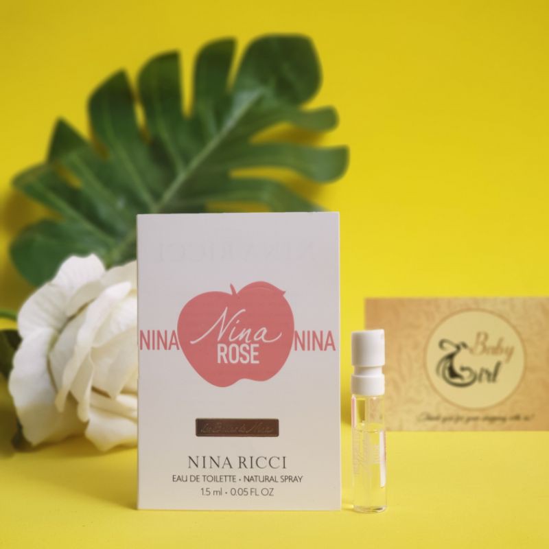 Mẫu Thử Nước Hoa Nữ Nina Ricci Nina Rose EDT 1.5ml