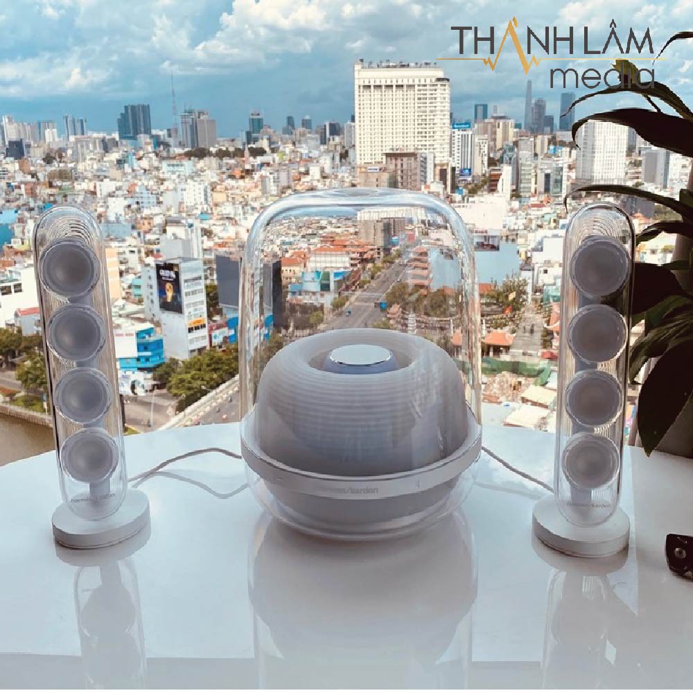 Loa bluetooth Harman Kardon Soundsticks 4 NEW chính hãng - bao test 7 ngày - bảo hành 12