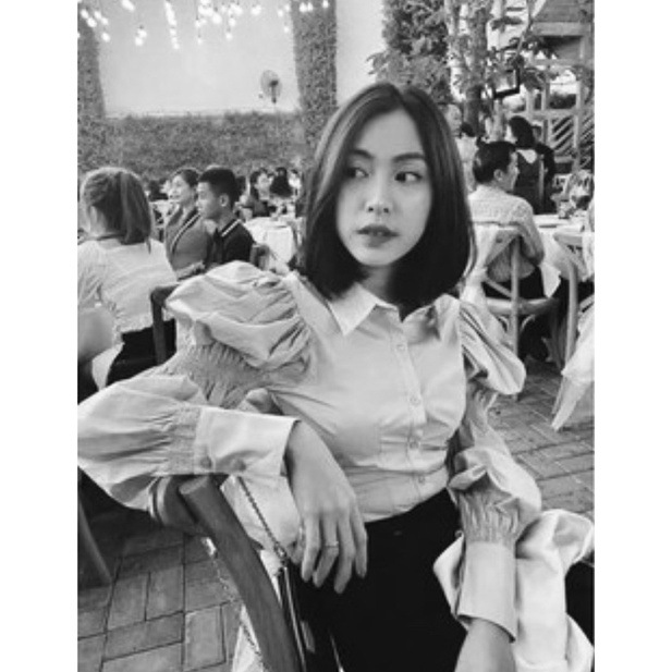 ÁO SƠ MI ZARA VÀNG NHẠT