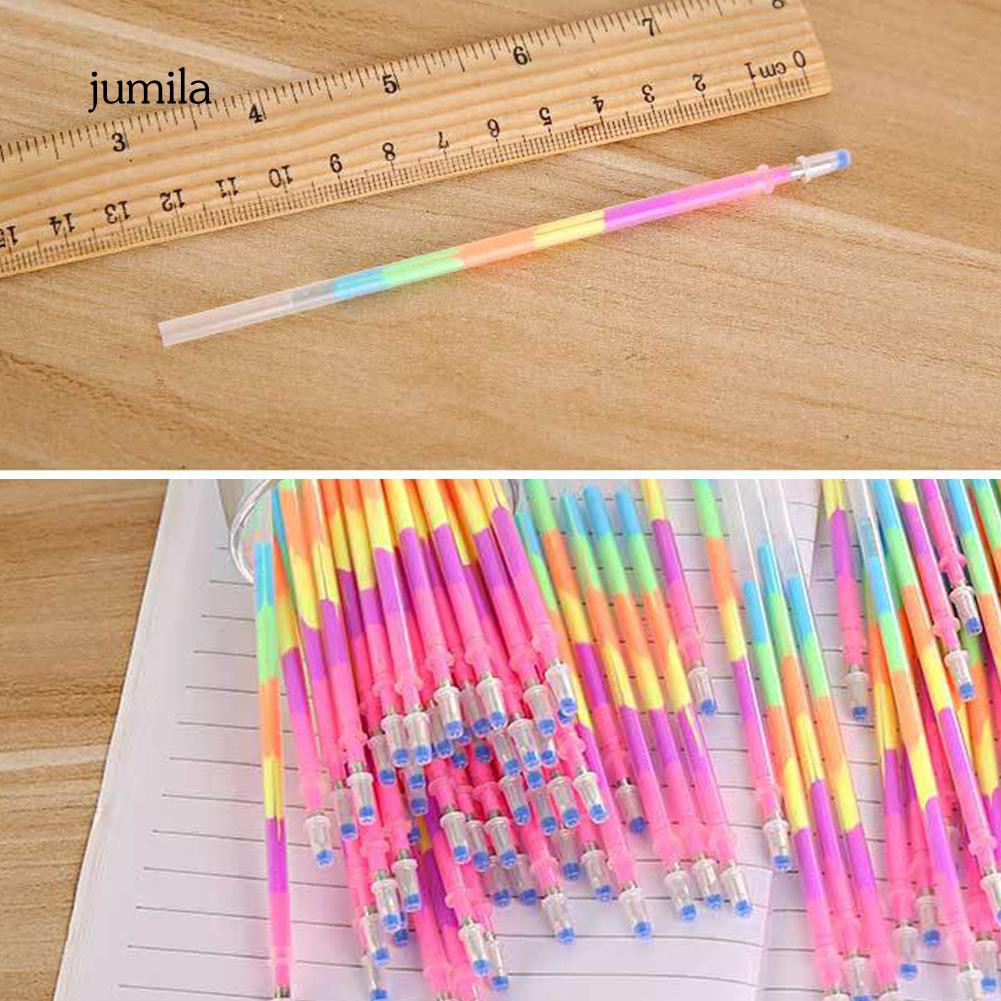 Set 10 ruột bút mực nước màu sắc cầu vồng xinh xắn