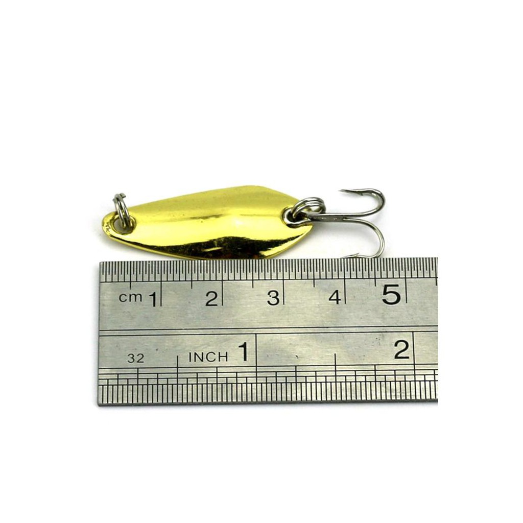 Mồi câu cá, mồi thìa lure suối có lưỡi 3 tiêu