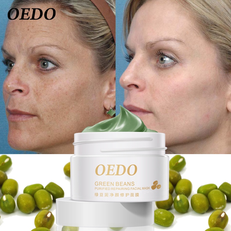 OEDO Mặt Nạ Bùn Đất Sét Vệ Sinh Da Loại Bỏ Đầu Đen Làm Sạch Sâu Thu Nhỏ Lỗ Chân Và Dưỡng Trắng 40g