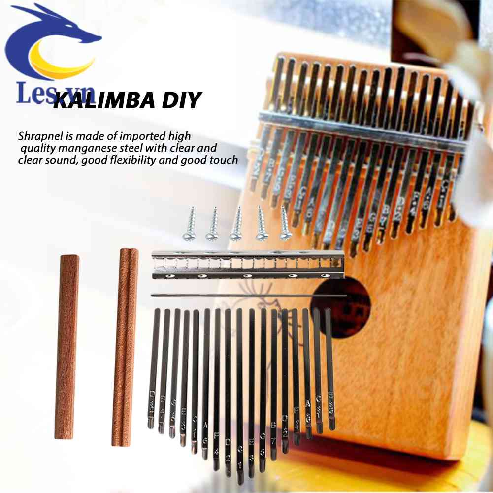 Đàn Kalimba 17 Phím Tự Lắp Ráp