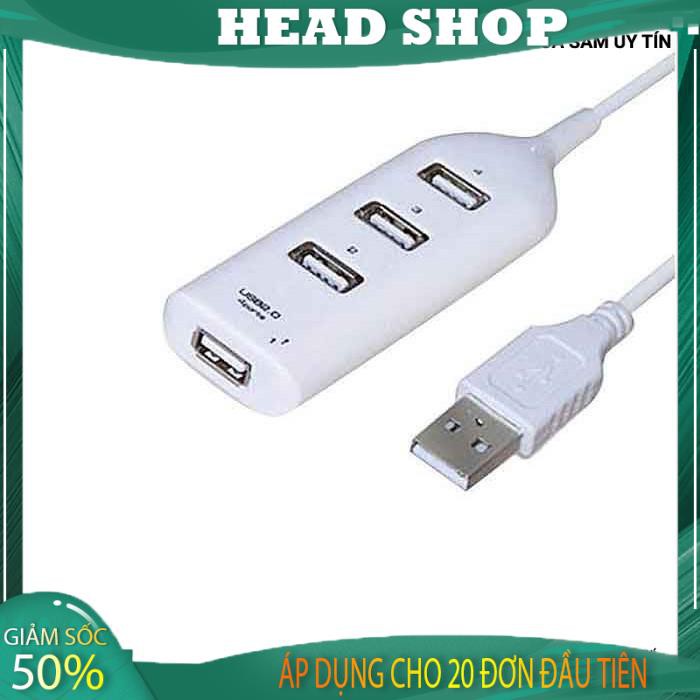 Bộ chia USB HUB 4 port USB 2.0 giá rẻ mẫu 1 HEAD SHOP