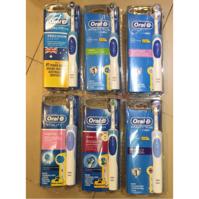 Bàn chải điện oral b vitality