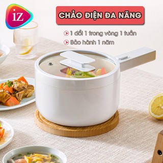 Nồi điện đa năng tặng kèm chảo hấp