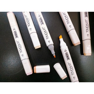 [Lộc's Art Store]Bút Marker Touchliit Màu Da (Bộ 12 màu)