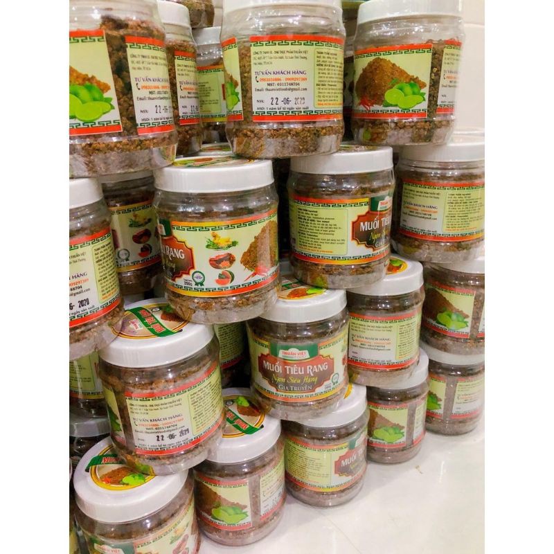 Muối tiêu rang gia truyền