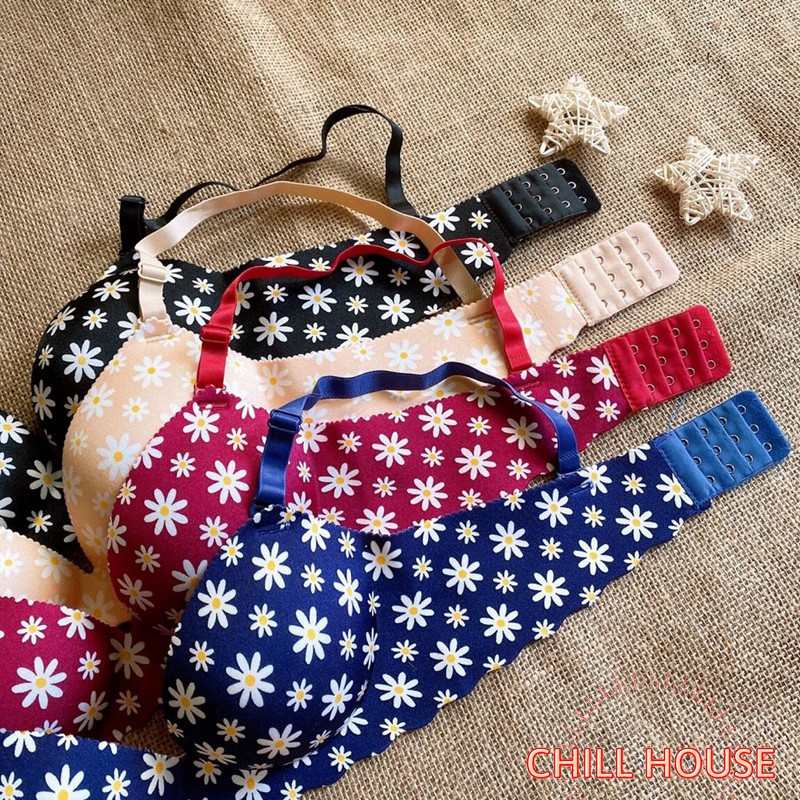 ÁO LÓT SU QUẢ CHÉO HOA CÚC HOẠ MI KHÔNG GỌNG MÃ MỚI | BigBuy360 - bigbuy360.vn