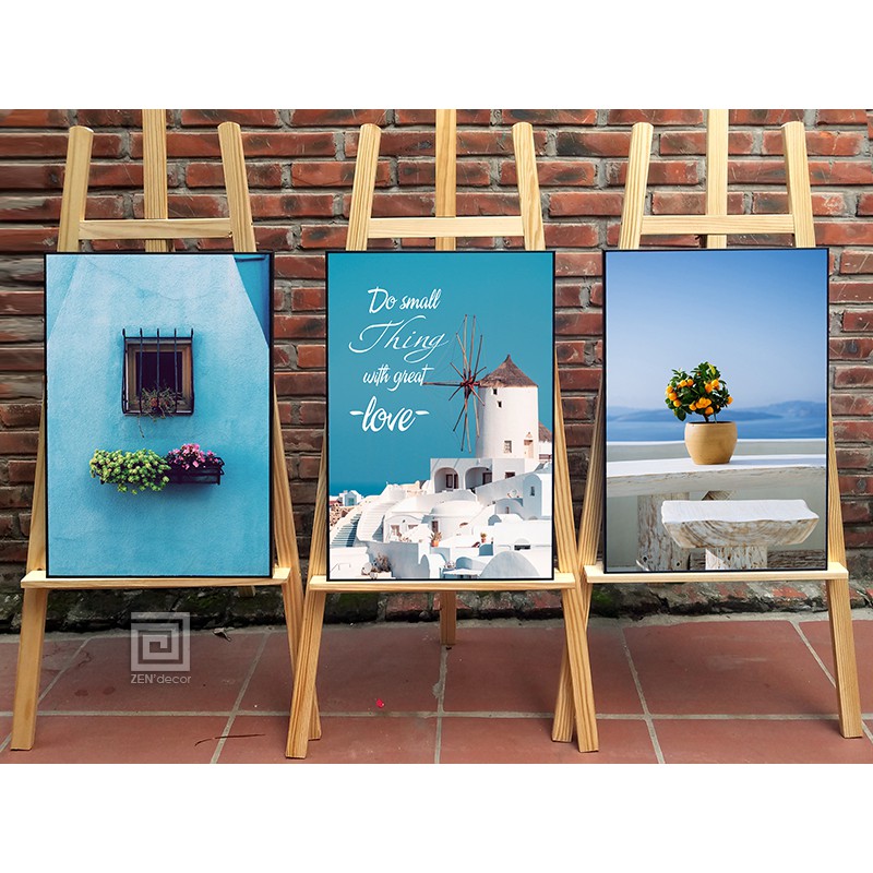 20 mẫu tranh vải Canvas, khung cao cấp.