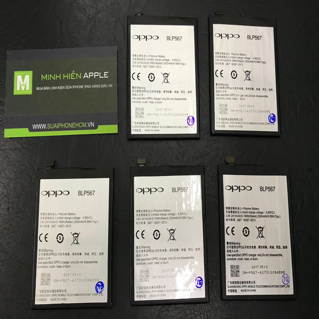Pin OPPO P567 (R1 / R829 / R8001 / R8007) zin bảo hành 6 tháng