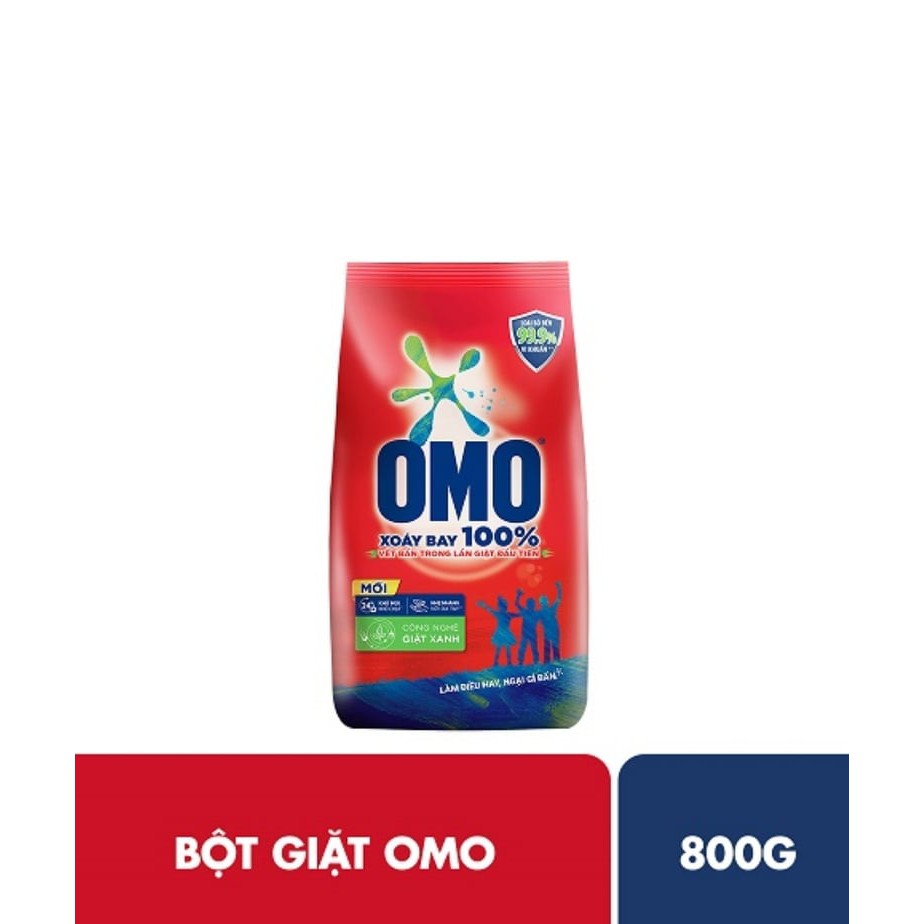 Bột giặt OMO gói 800g