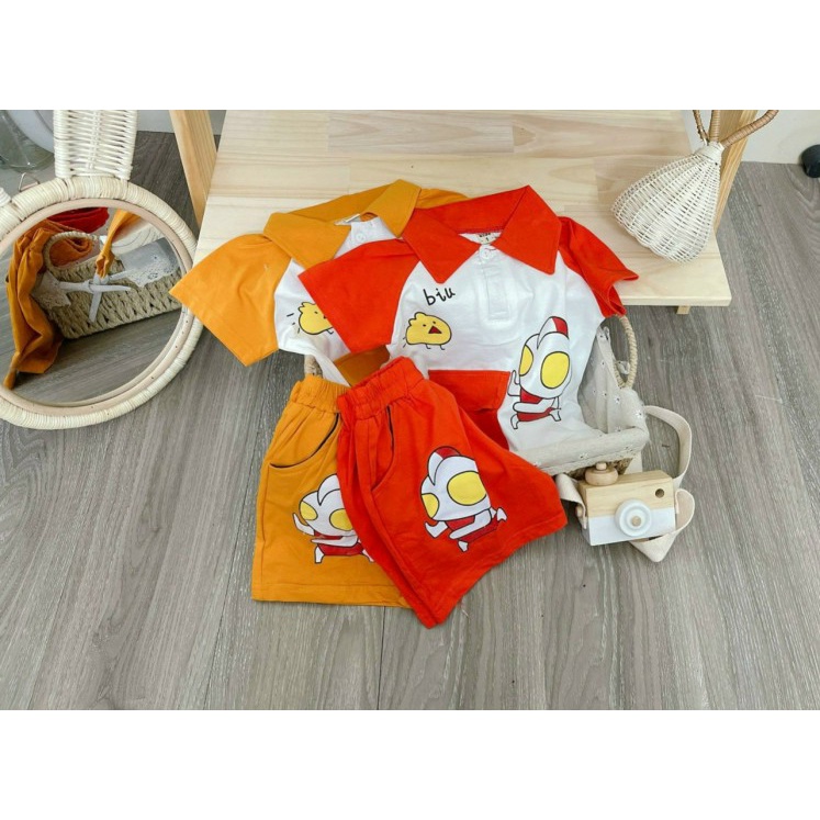 |FAMARAL1 giảm 10k cho đơn 50k|Bộ hoạt hình ngộ nghĩnh cho bé mặc đi chơi đi học