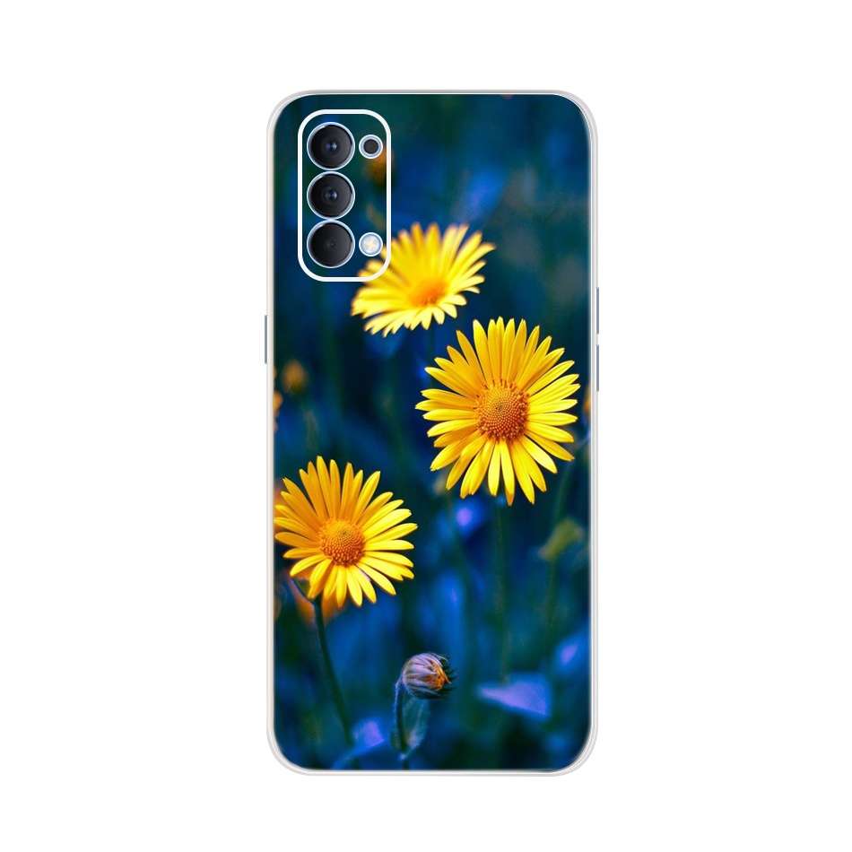 Ốp Điện Thoại Tpu Silicon Mềm Trong Suốt In Hình Dễ Thương Cho Oppo Reno4 4g / Reno 4 Pro Cph2019 Cph2113 Reno4 Pro