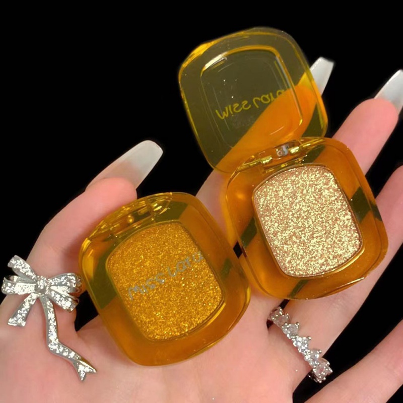 [Hàng mới về] Phấn mắt một màu tông nhũ ánh kim dùng trang điểm mắt | BigBuy360 - bigbuy360.vn