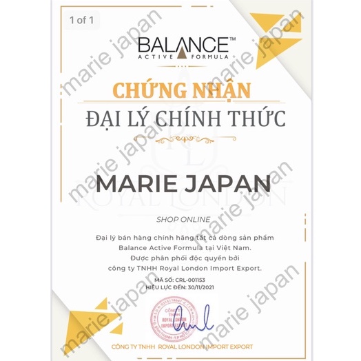 Serum Balance Gold Collagen Chống Lão Hóa  Tái Tạo Da Active Formula Rejuvenating -  Chai 30ml