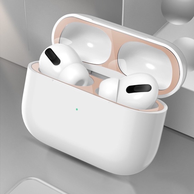 Miếng Dán Kim Loại Chống Bẩn bên trong tai nghe Airpods 1,2 / Airpods Pro