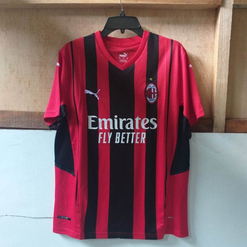 Áo thun bóng đá nhập khẩu Ac Milan 2021-2022 21-22