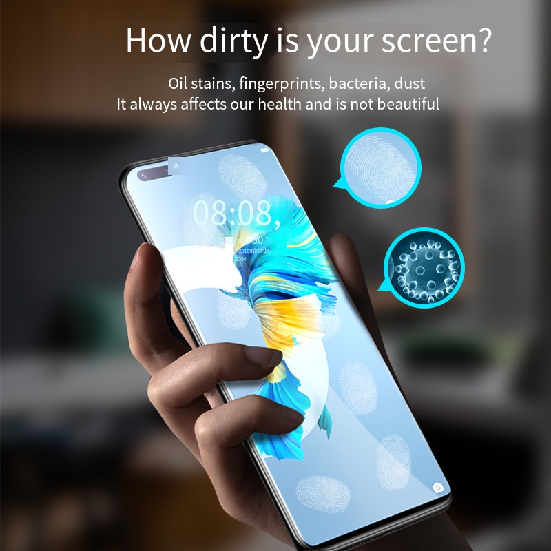 Bộ Bình Xịt Vệ Sinh Màn Hình Điện Thoại / Máy Tính 2 Trong 1 Tiện Dụng