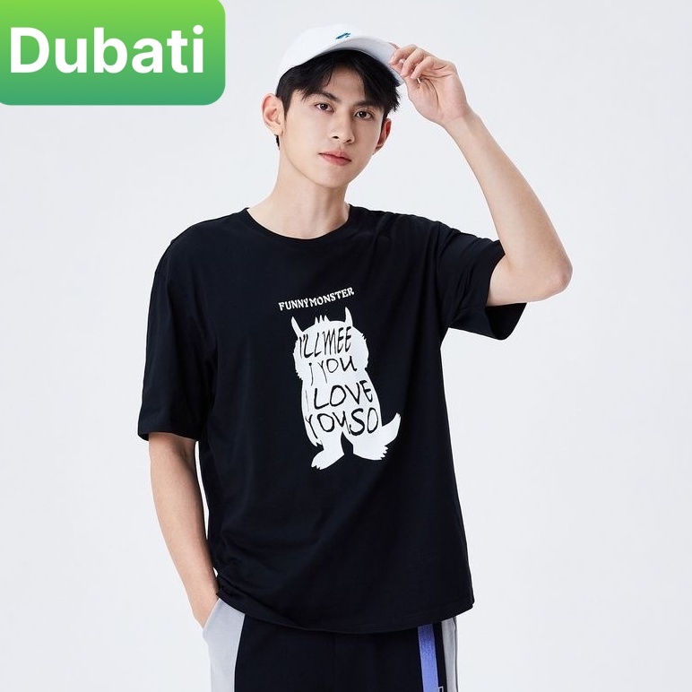 ÁO THUN NỮ NAM CÚ MÈO IN CHỮ NHẬT BẢN CỰC HOT TREND PHOM FORM RỘNG TAY LỠ PHONG CÁCH XỊN SÒ - DUBATI FASHION