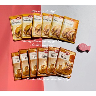 [Date 2021]Bột nở an toàn Hiệu Ruf Bio làm bánh bông lan muffin