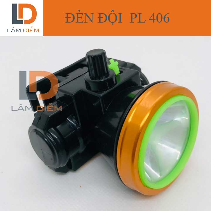 Đèn pin đội đầu sạc kín nước công tắc chỉnh cyx 1602 -  pl 406