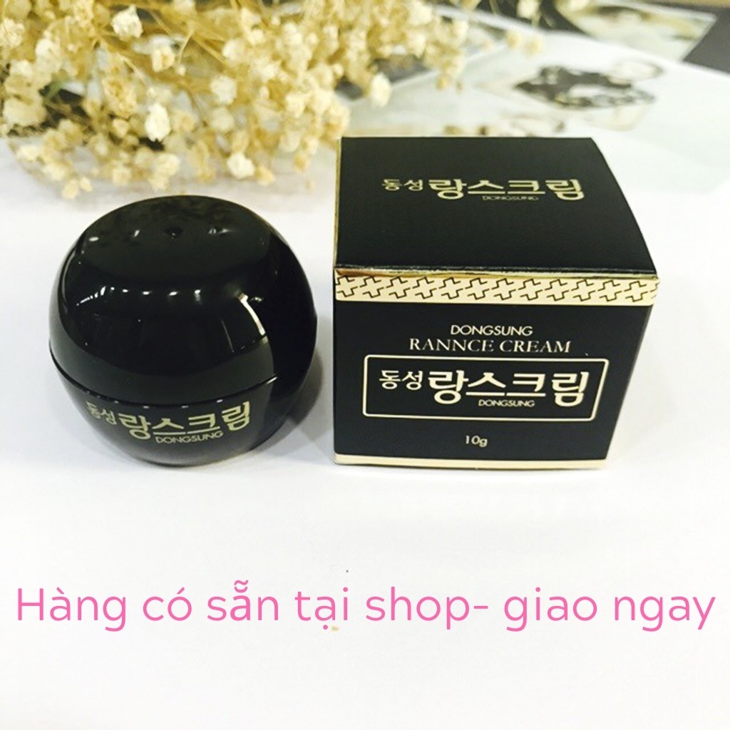 Kem Dưỡng Trắng Da DONGSUNG Rannce Cream Chính Hãng Hàn Quốc Chữa Nám Trắng Da Mặt (mini-10g)