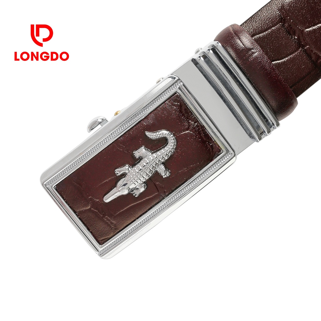 Thắt lưng nam đẹp - Cam kết 100% da bò thật - Bảo hành 5 năm - Thương hiệu uy tín Longdo Leather - TL01