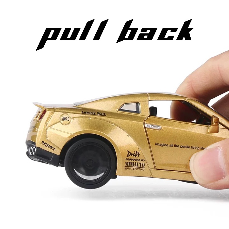 Mô Hình Xe Hơi Nissan GTR Bằng Hợp Kim Tỉ Lệ 1: 32