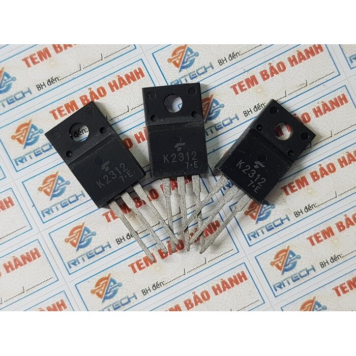 [Combo 3 chiếc] K2312, 2SK2312 Mosfet Kênh N 60V/45A TO-220