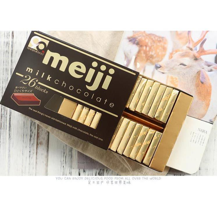 Meiji Chocolate (120gr - 26 viên)