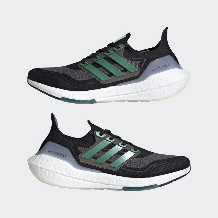 Giày adidas chính hãng Ultra Boost 21 &quot;Core Black/Sub Green&quot; FZ1923 - Bounty Sneakers