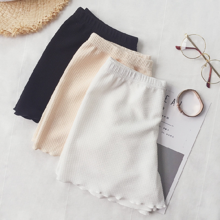 Quần An Toàn Mặc Trong Váy Xiaozhainv Màu Trơn Co Giãn Thoải Mái Thời Trang Cho Nữ | BigBuy360 - bigbuy360.vn