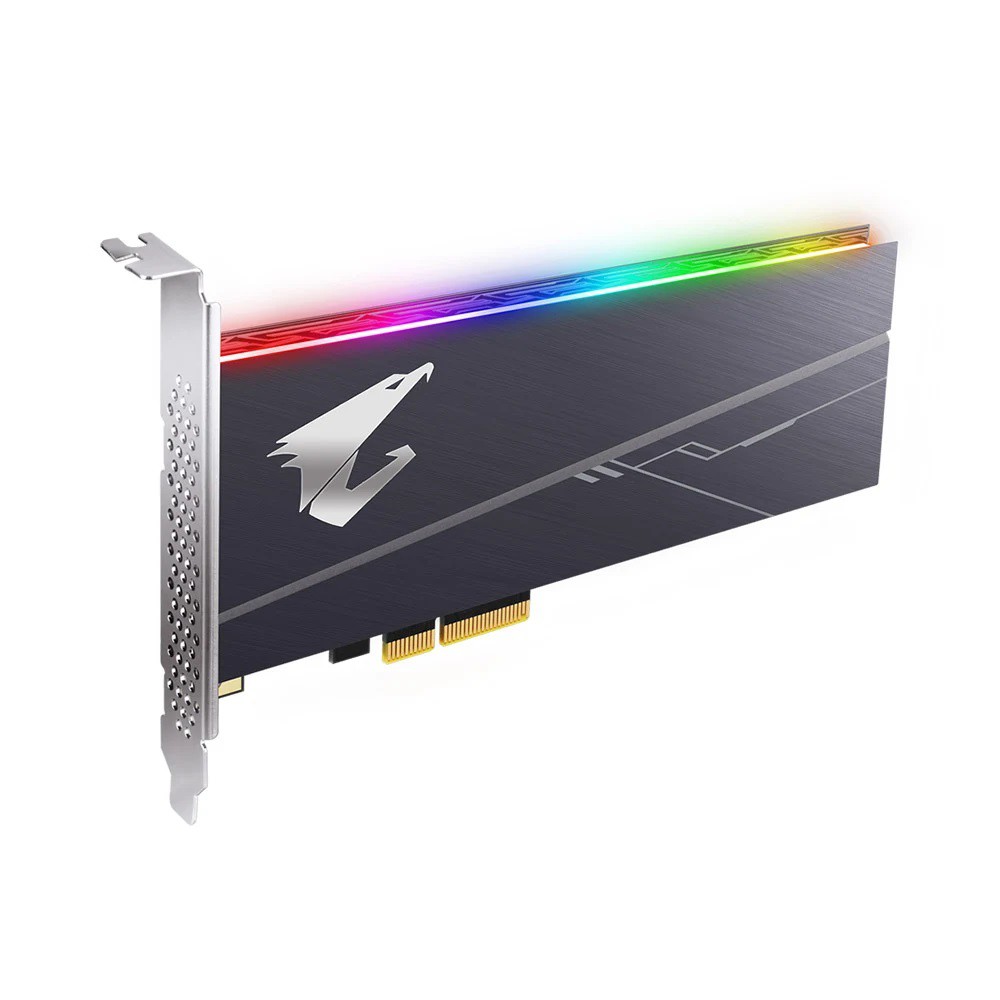 Ổ cứng SSD Gigabyte Aorus RGB AIC NVMe PCIex Gen3 x4 521GB/1TB